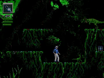 Jurassic Park (Europe) screen shot game playing